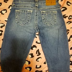 True Religion Skinny Light Wash Denim